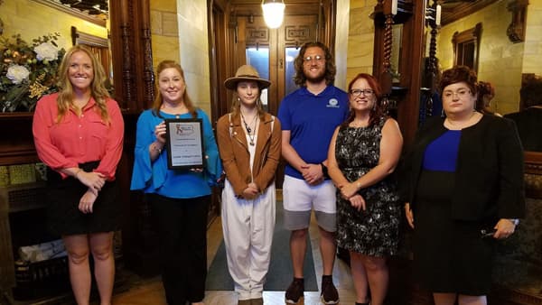 PA State Representative Lynda Schlegel Culver received "Advocate
        for Excellence" award